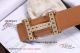 Copy Hermes Brown Leather Belt With Diamonds Gold Buckle (1)_th.jpg